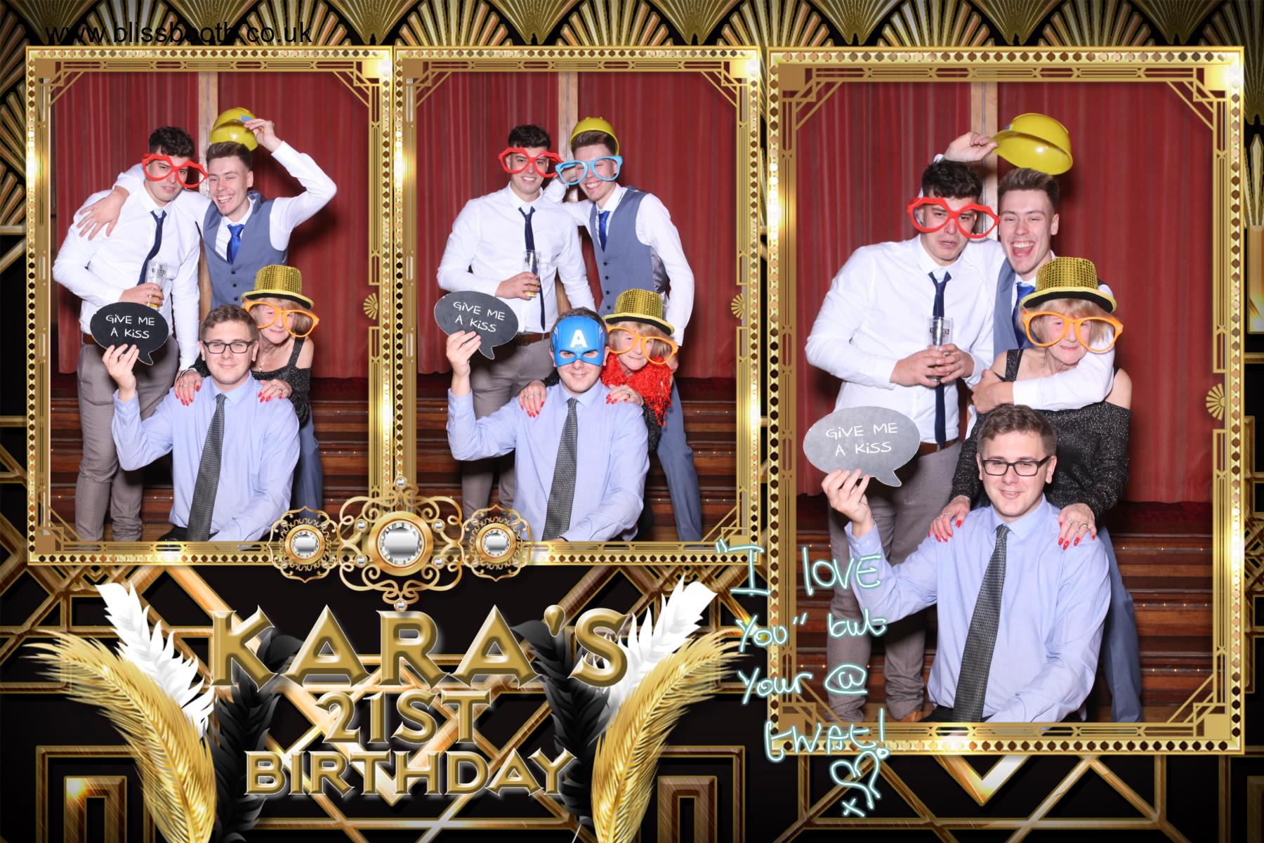 Kara's 21st birthday  | View more photos from the event at gallery.blissbooth.co.uk/u/BlissBooth/Karas-21st-birthday
